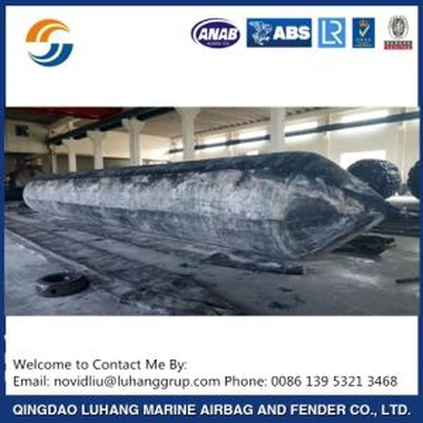 이동 하는 무거운 좋은 가격 1.2 M X 18 M 고무 에어백