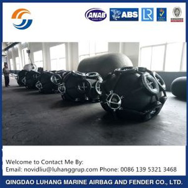 청도 Luhang 좋은 품질의 해양 고무 부동 공압 펜더