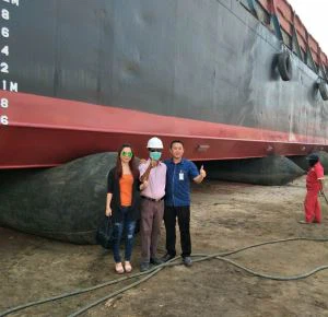 바지선 러버 에어백 출시