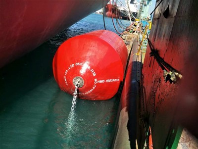 Reinforced Polyurethane Coated Foam Fenders